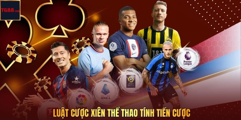 Luật cược xiên thể thao tính tiền cược