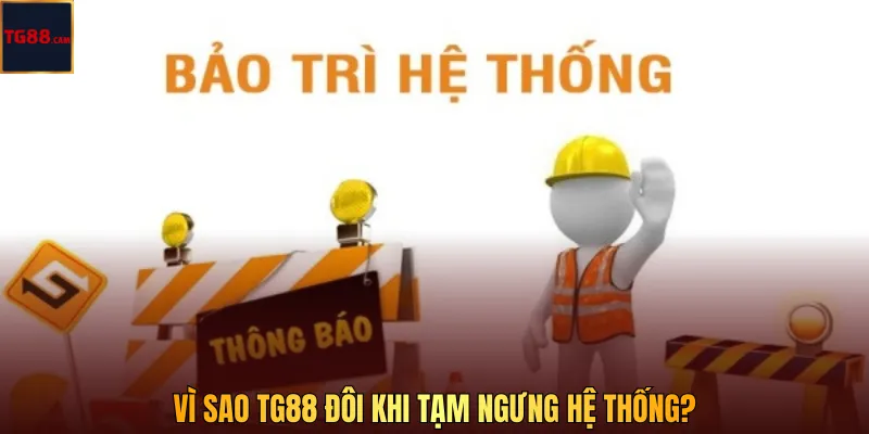 Vì sao TG88 đôi khi tạm ngưng hệ thống?
